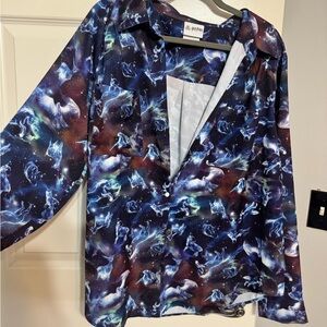 Warner Bros. Harry Potter Cosmic Print Shirt